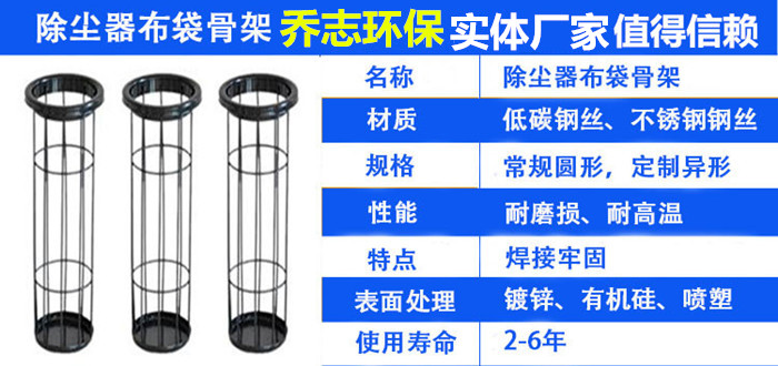 除尘骨架